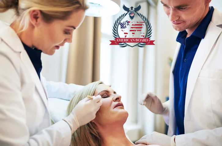 برامج التجميل الإجرائي غير الجراحي من البورد الأمريكي