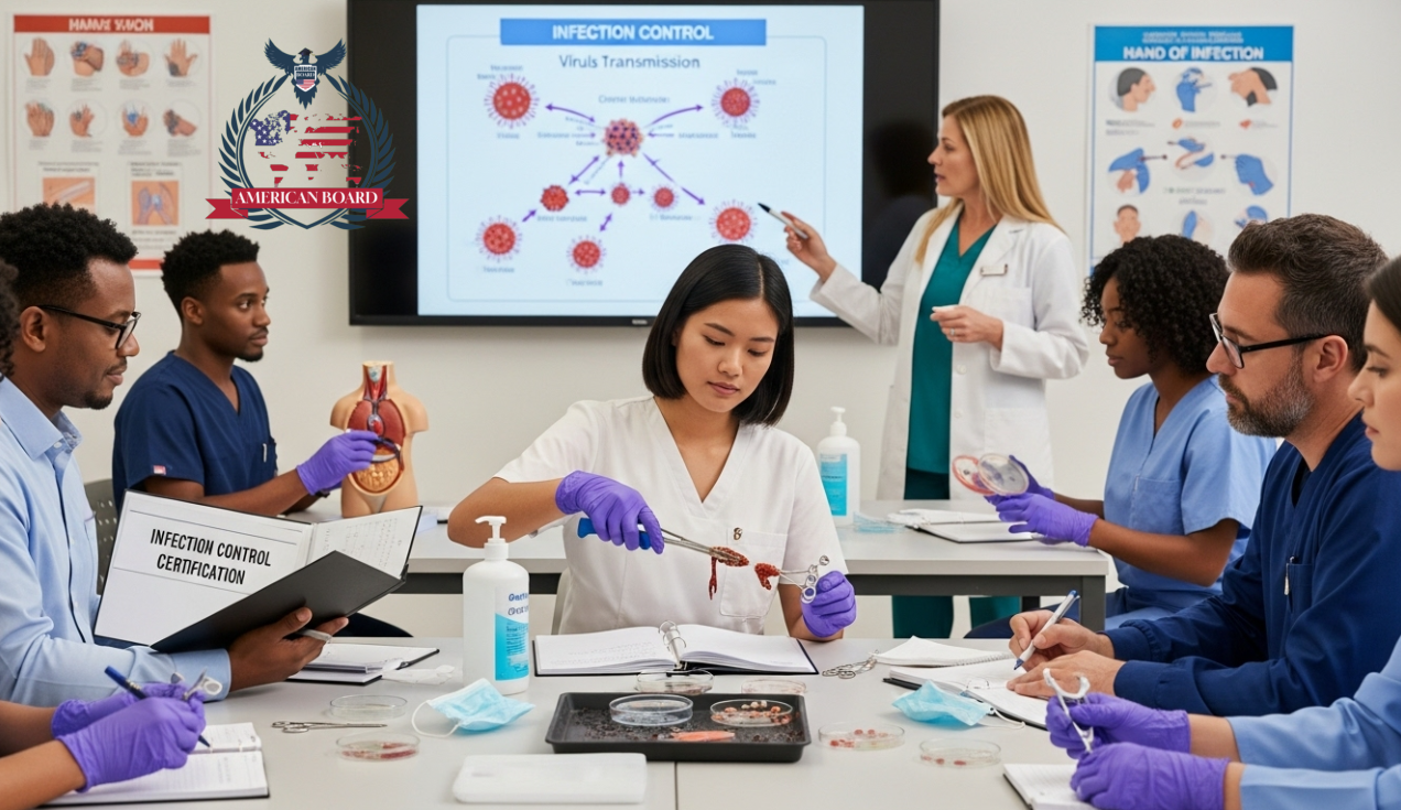 أسئلة البورد الأمريكي لمكافحة العدوى